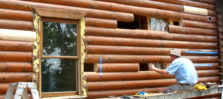 Log Home Repair Anderson County, Kentucky